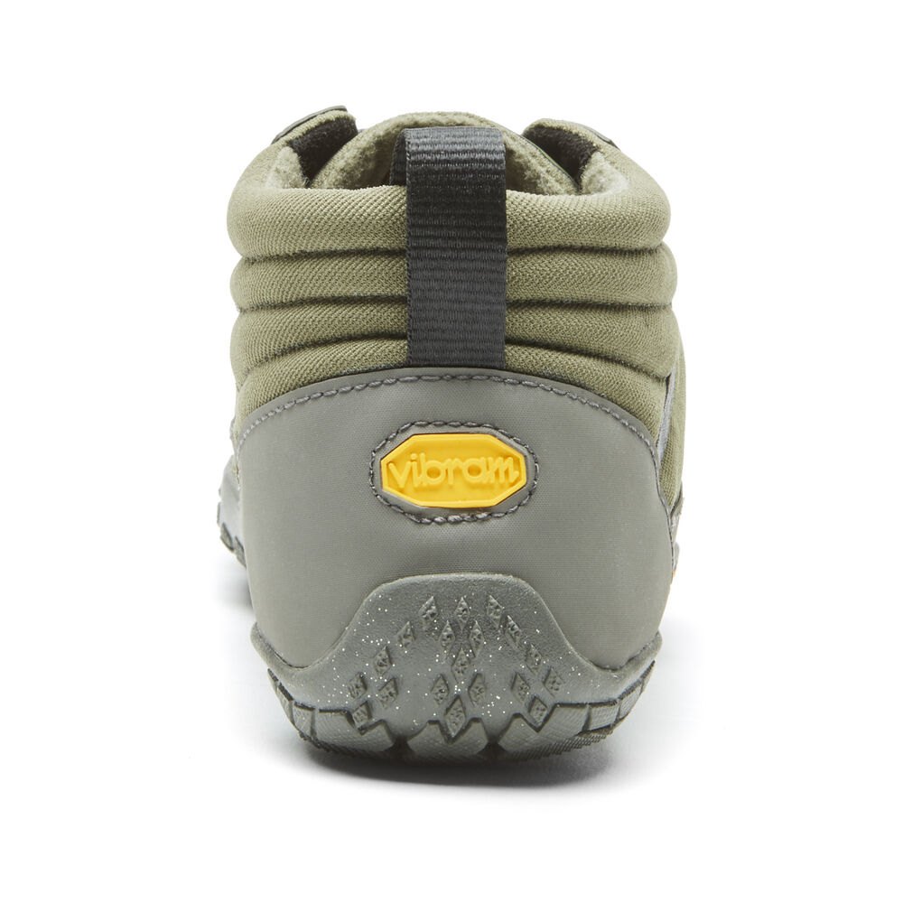 Vibram FiveFingers Dame Løbesko Olivengrøn - V-Trek Insulated - 8167CRTFQ